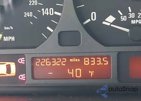 1999 BMW 323I из США, поврежденный, VIN WBAAM3330XFP54150